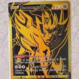 Zamazenta V swsh077 Pokemon TCG Ultra Rare